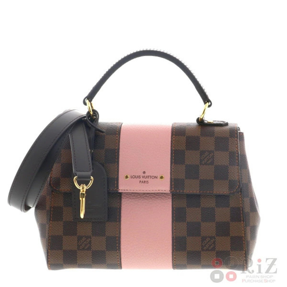 LOUIS VUITTON Bond Street Bag Shoulder Messenger Damier Magnolia Ebene Brown